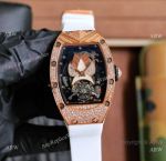 Swiss Copy Richard Mille RM 71-01 Talisman Rose Gold Diamond-set Watch for Women